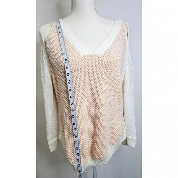 Phillip lim 3.1 Sweater Peach and Beige long sleeve size Medium - Picture 3 of 8